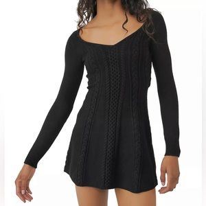Free People Small World sweater dress